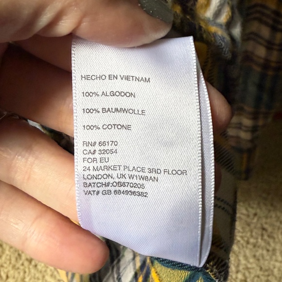 Urban Outfitters Mens Flannel size M - Picture 4 of 8